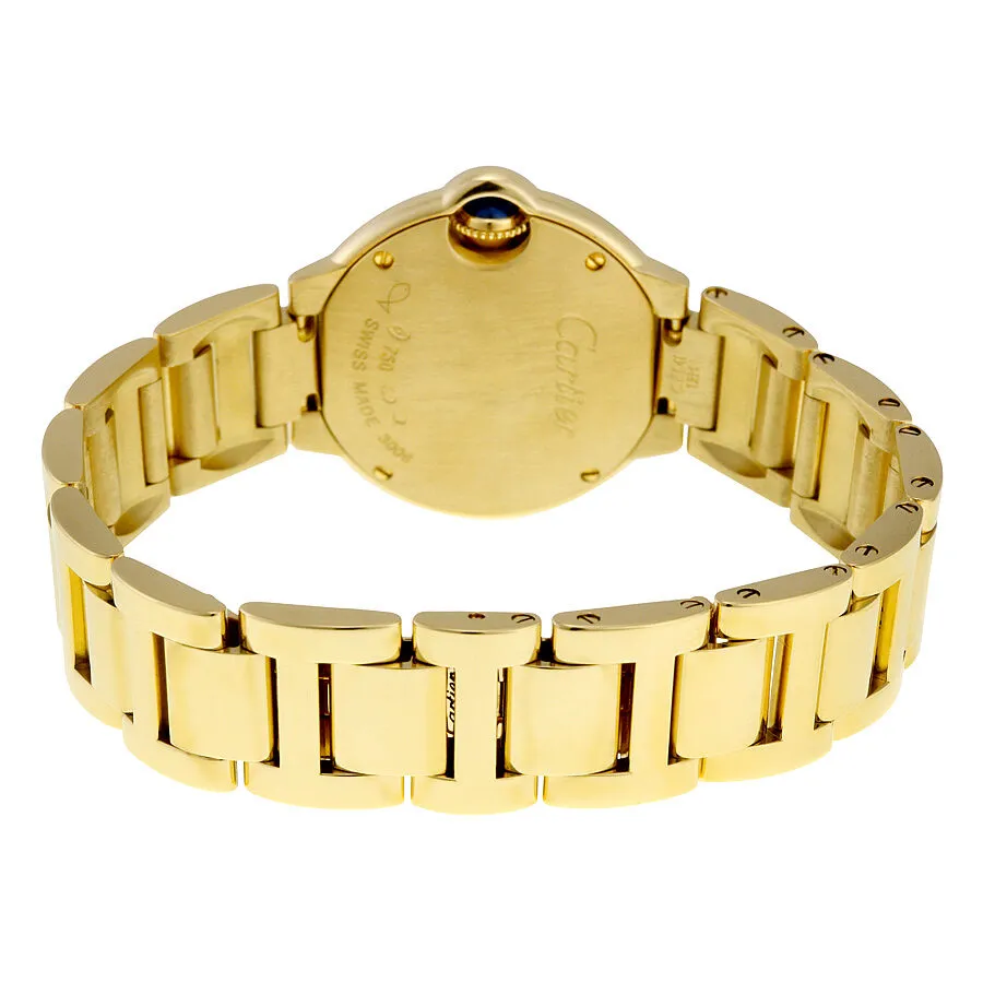 Cartier Ballon Bleu de Cartier 18k Yellow Gold Small Watch W69001Z2