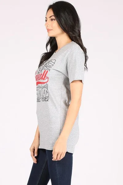 CH BASEBALL - LIGHT GRAY
