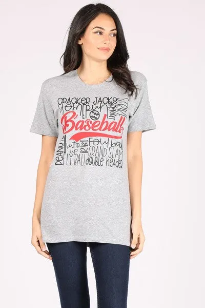 CH BASEBALL - LIGHT GRAY