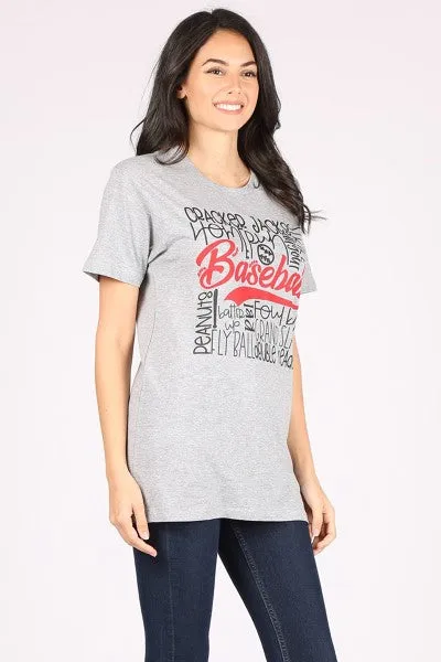 CH BASEBALL - LIGHT GRAY