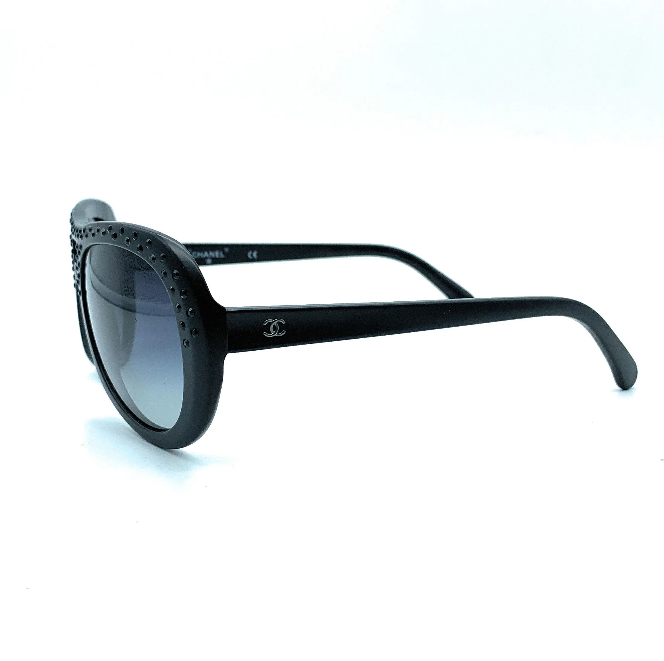 Chanel Vintage bag Swarovski Crystals Pilot Sunglasses 40921