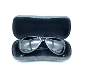 Chanel Vintage bag Swarovski Crystals Pilot Sunglasses 40921