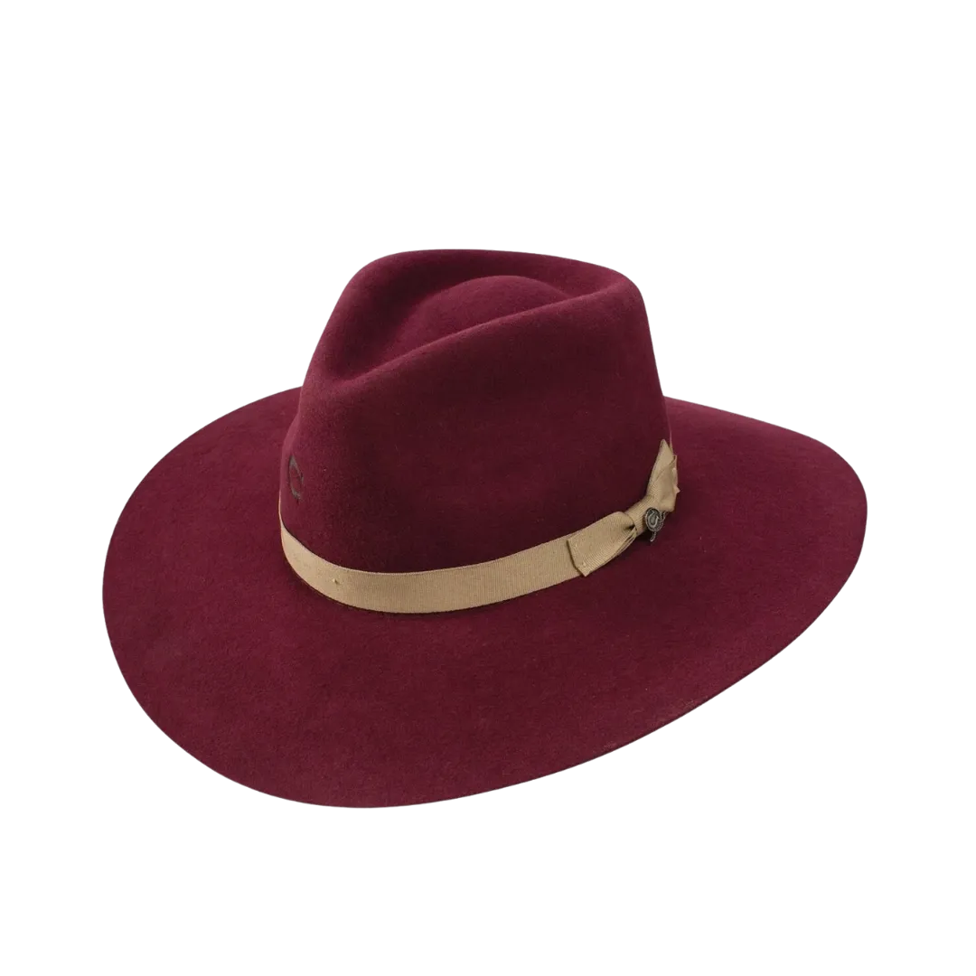 Charlie 1 Horse Women's Highway 82 Burgandy Hat