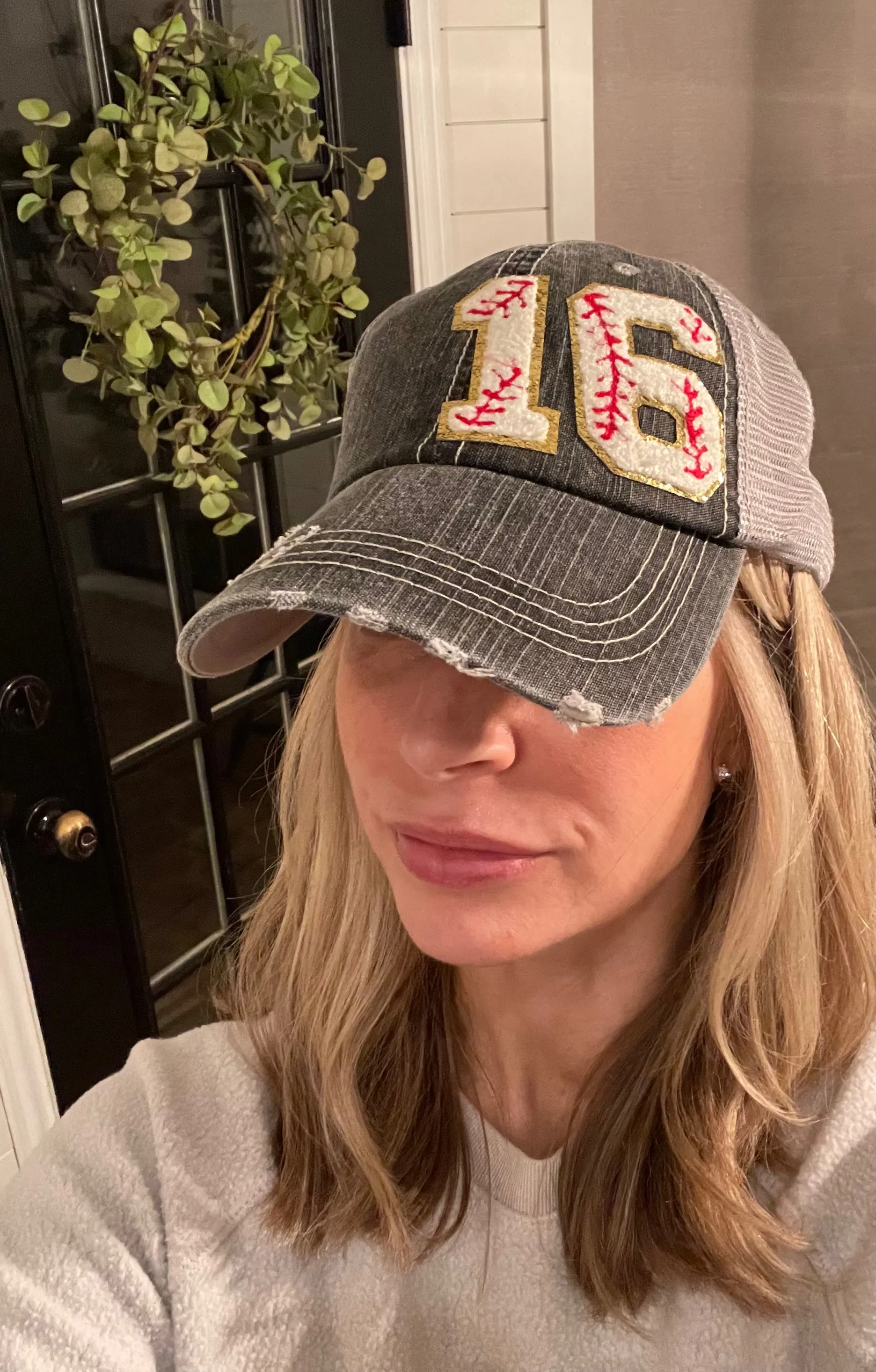 Chenille Patch Baseball Caps