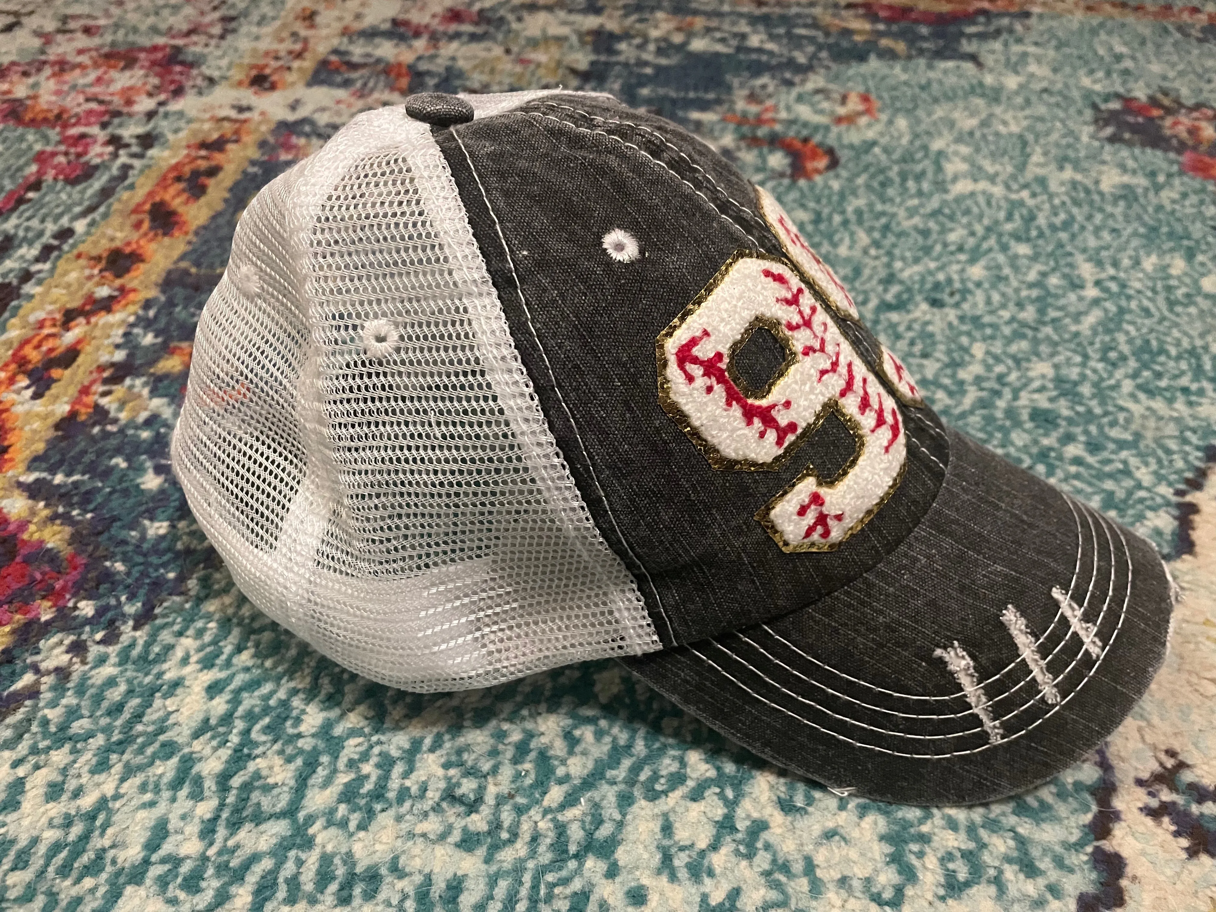 Chenille Patch Baseball Caps