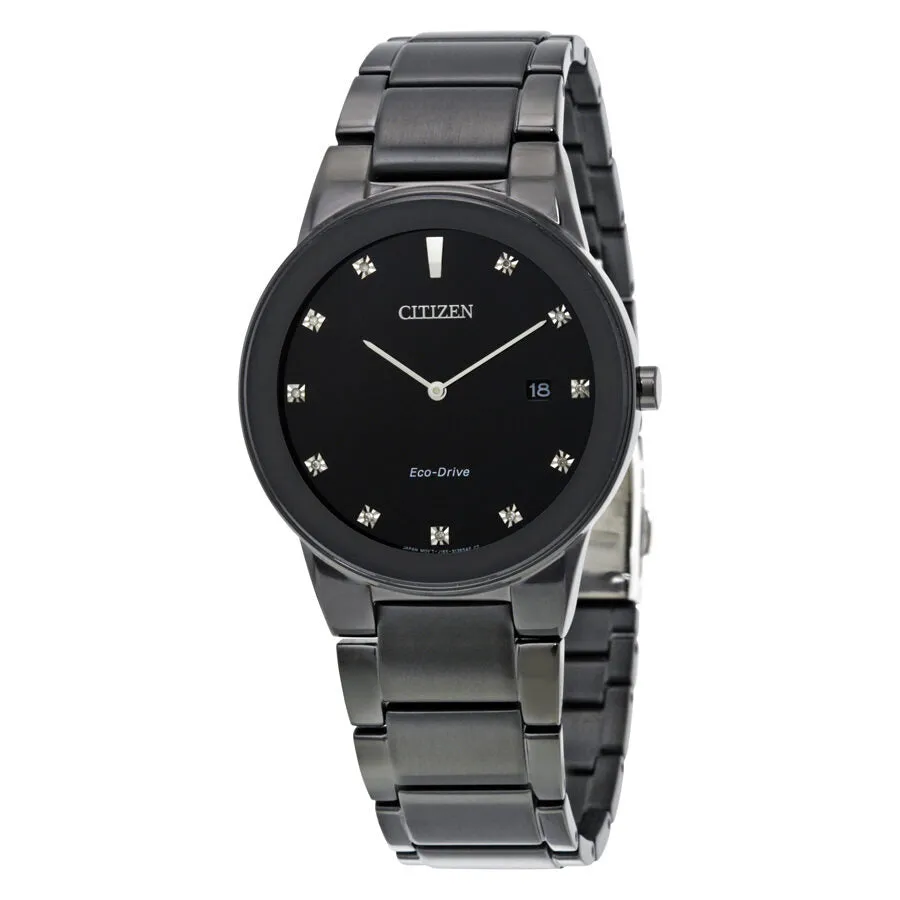 Citizen Axiom Black Dial Men's Watch AU1065-58G