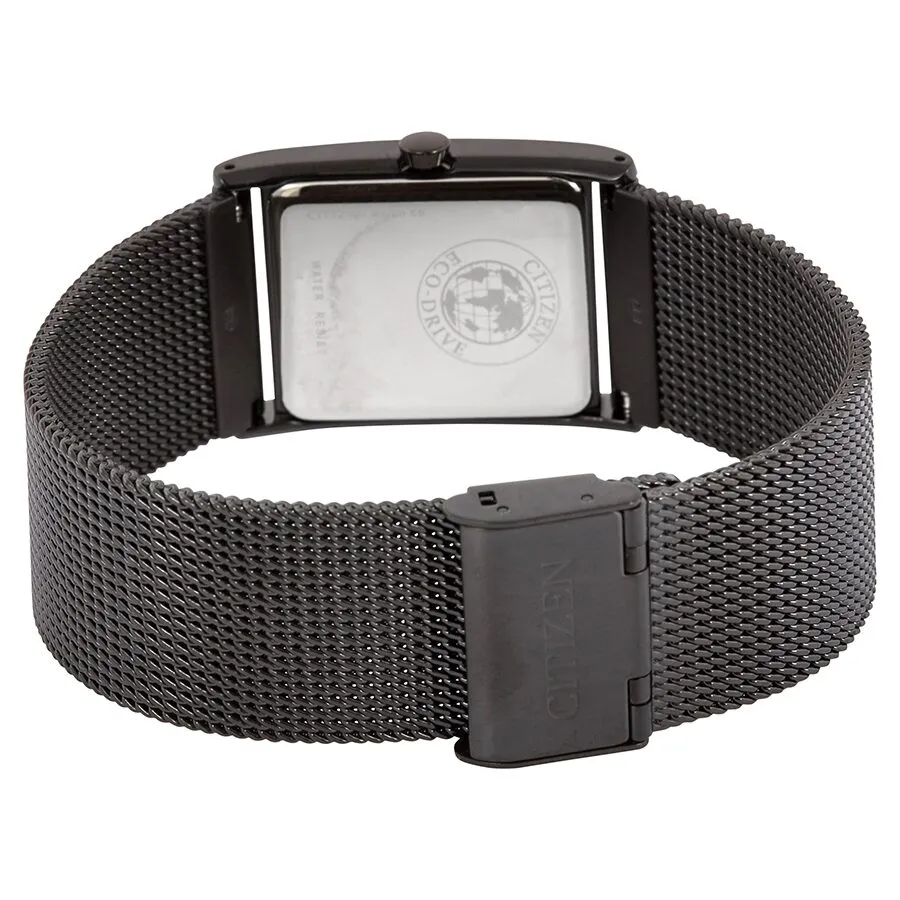 Citizen Axiom Eco-Drive Black Dial Men's Watch BL6008-53E
