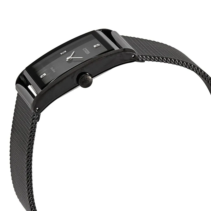 Citizen Axiom Eco-Drive Black Dial Men's Watch BL6008-53E