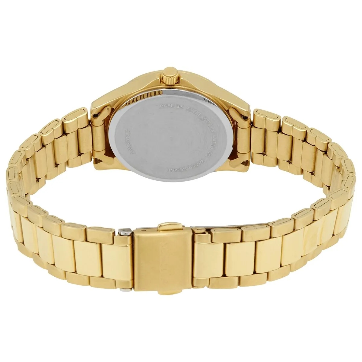 Citizen Gold Dial Quartz Ladies Watch EQ0593-51P