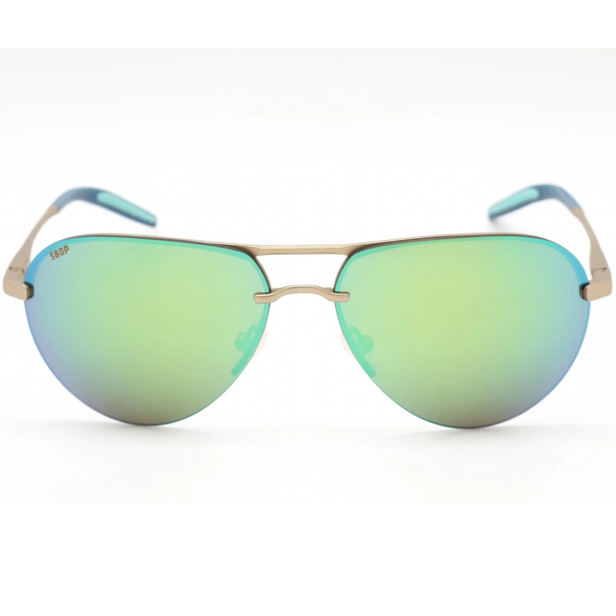 Costa Del Mar Unisex Sunglasses - Aviator Shaped Frame | HELO HLO243 OGMP (1546)