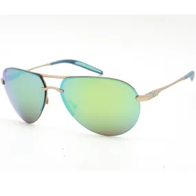 Costa Del Mar Unisex Sunglasses - Aviator Shaped Frame | HELO HLO243 OGMP (1546)