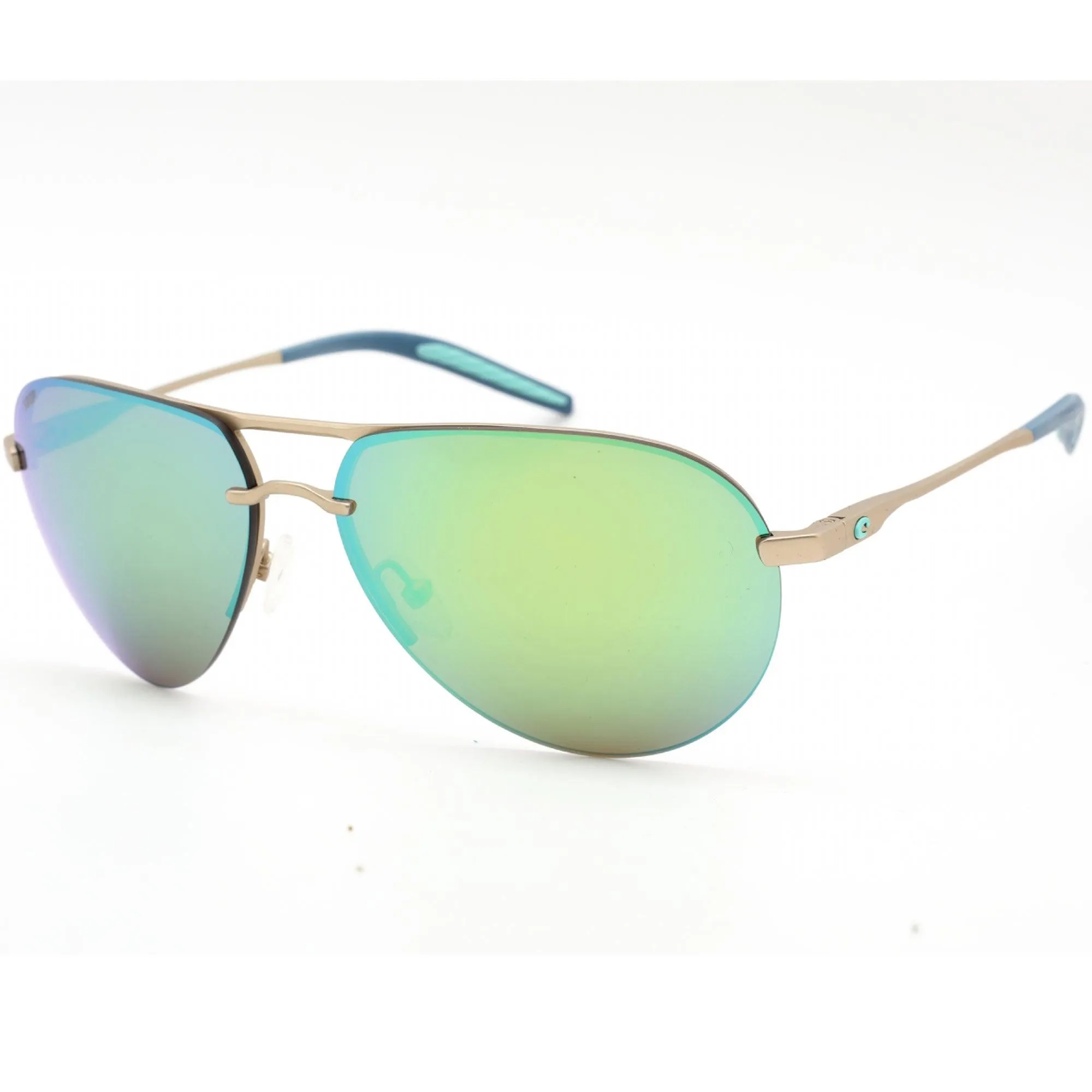 Costa Del Mar Unisex Sunglasses - Aviator Shaped Frame | HELO HLO243 OGMP (1546)