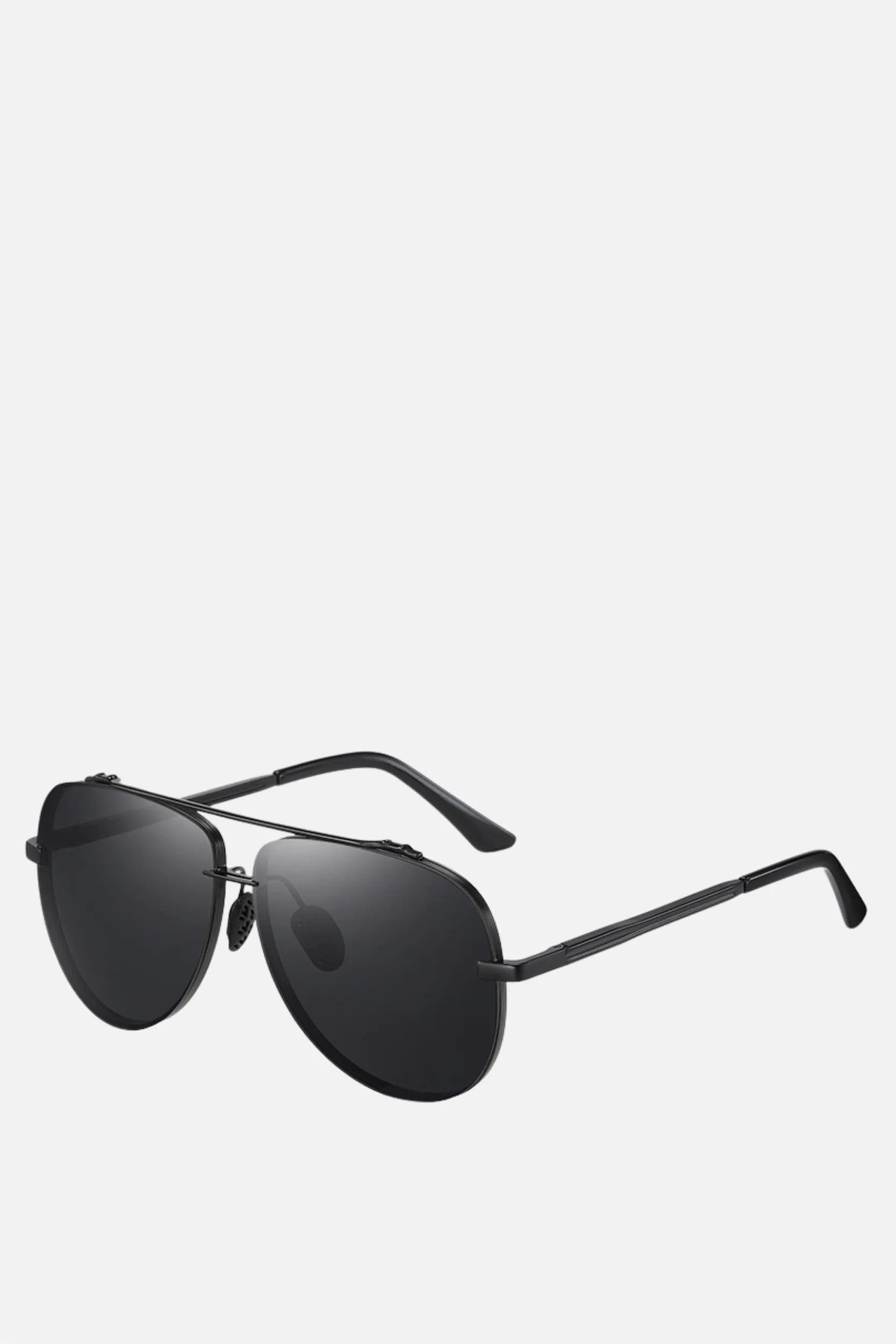 COSTA RICA Black Oversized Aviators