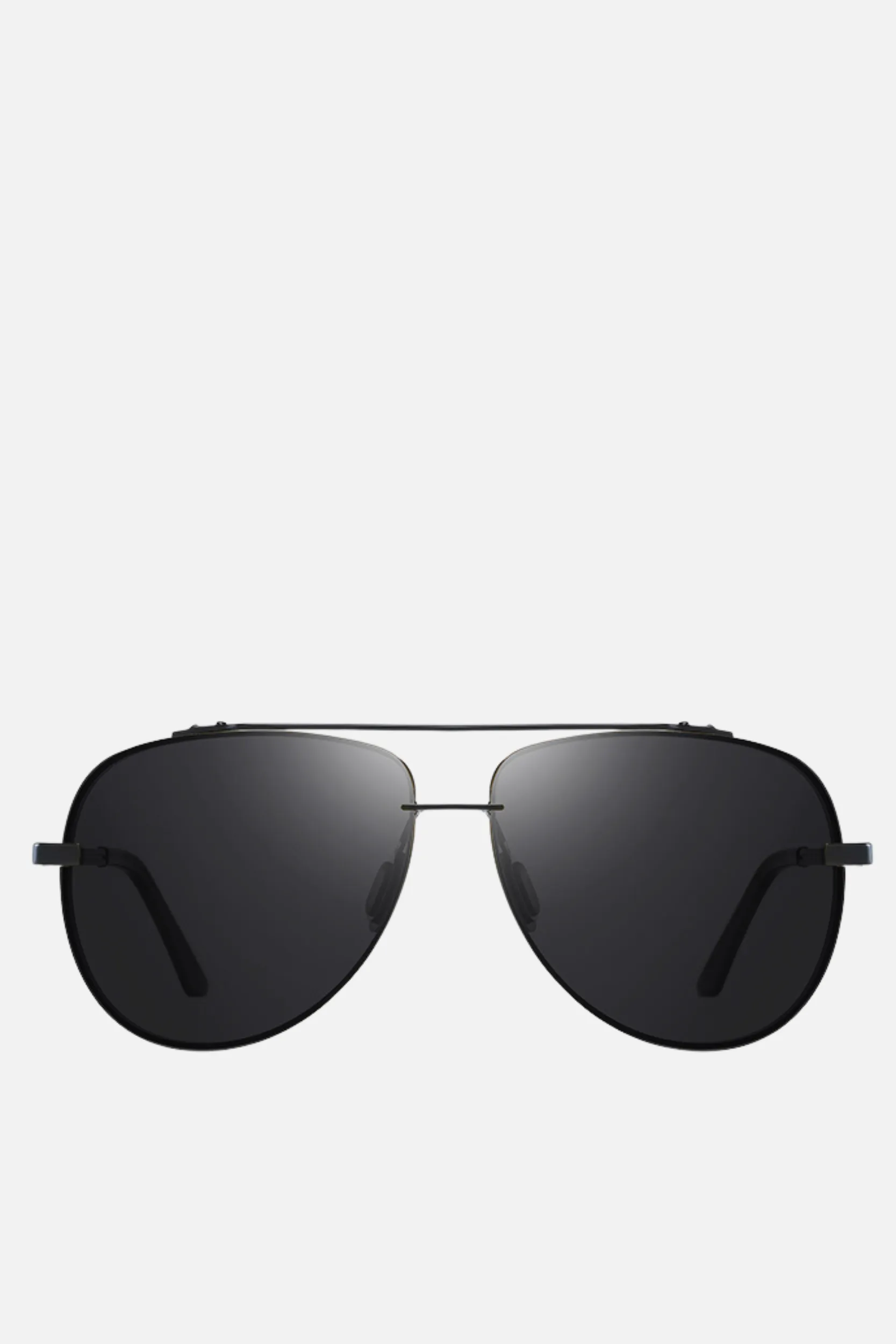 COSTA RICA Black Oversized Aviators