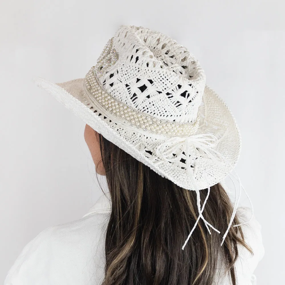 Cowboy Hat With Veil