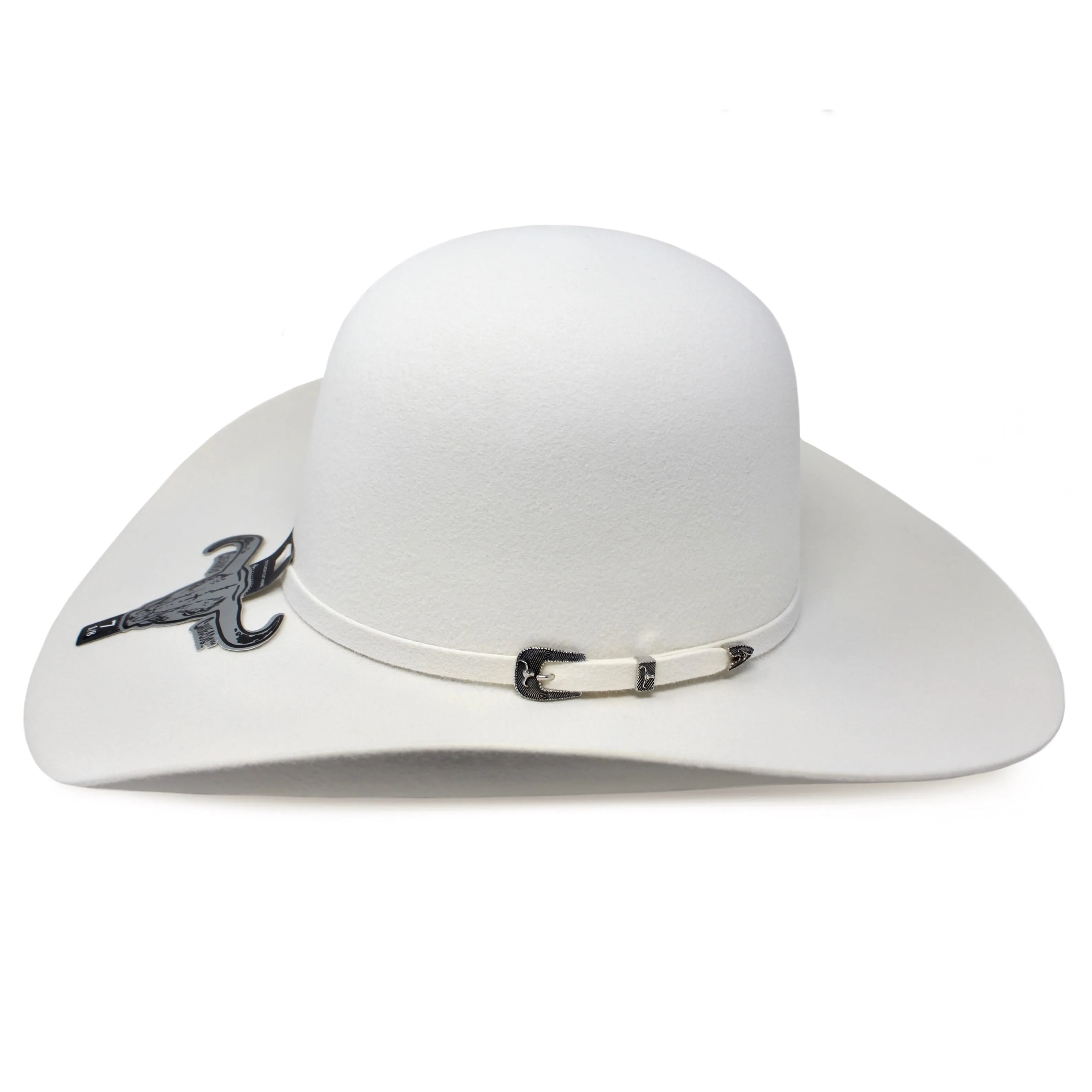 Cuernos Chuecos 6X Open Crown - White