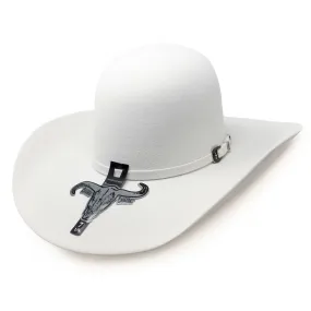 Cuernos Chuecos 6X Open Crown - White