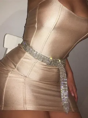Diamond Buckle Belt