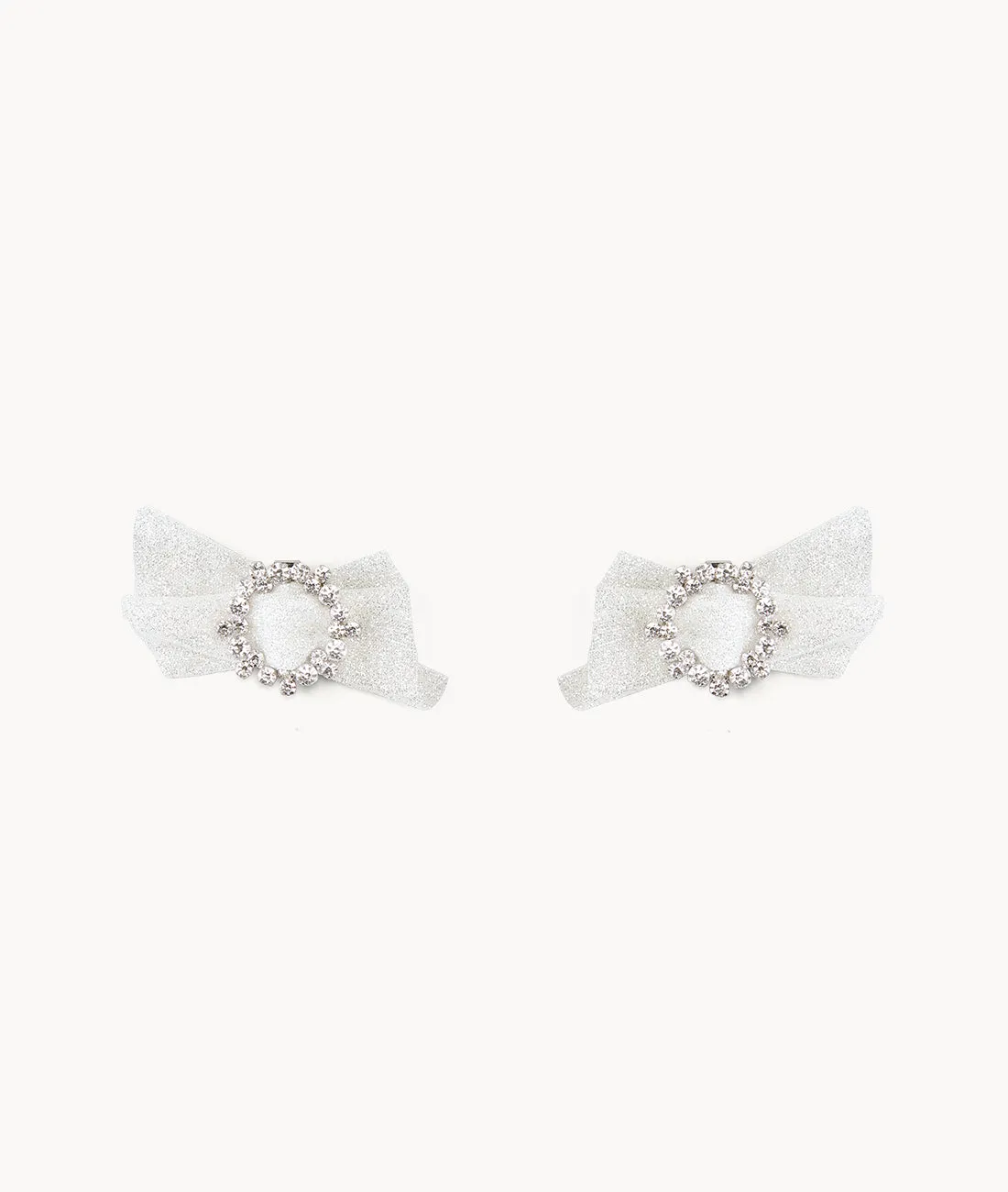 Diamond Mesh Bow Buckle