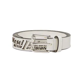 DIESEL Logo B-BURNOUT Mens Leather Belts Metal Buckle Jeans Casual Waist Belts