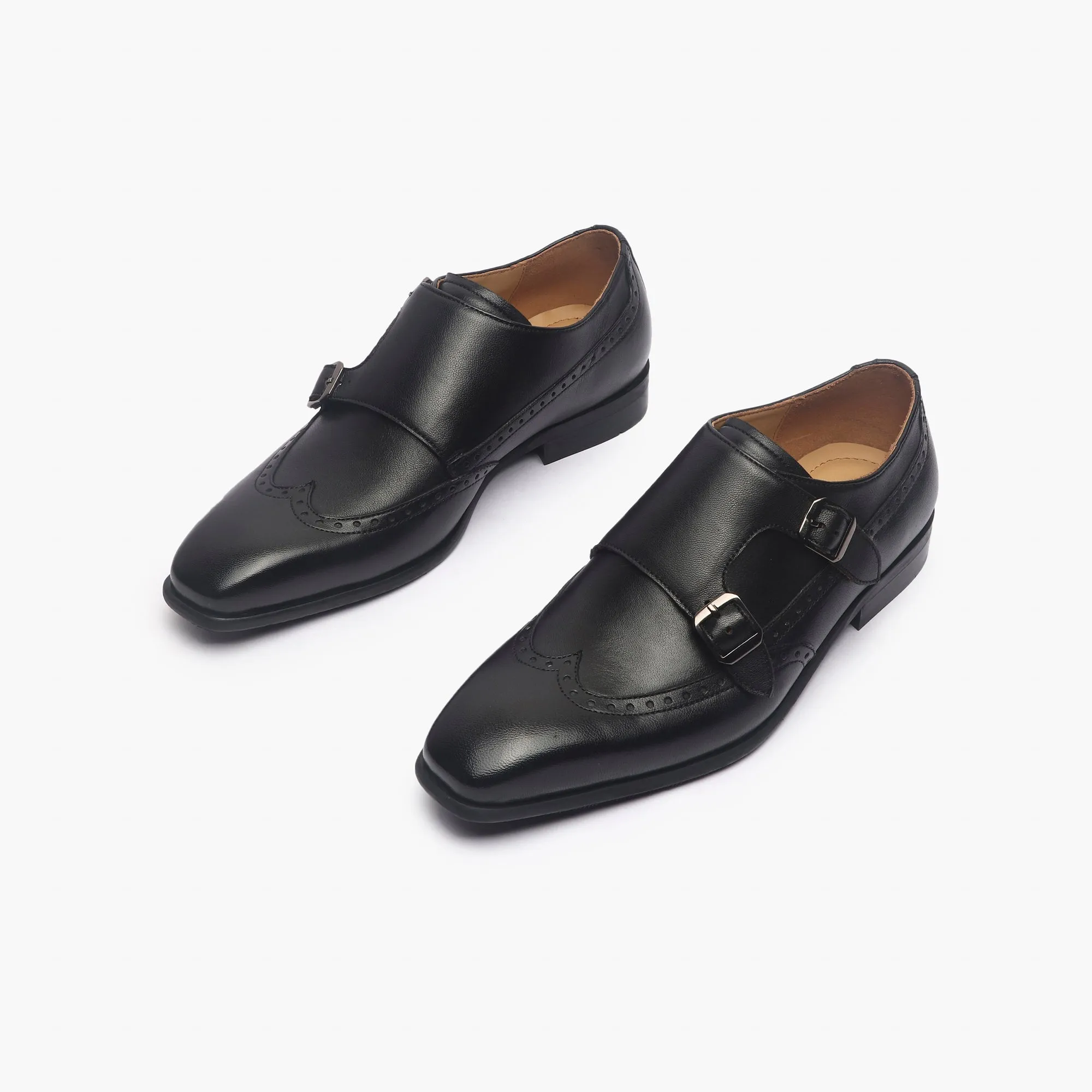 Double Buckle Monk Strap