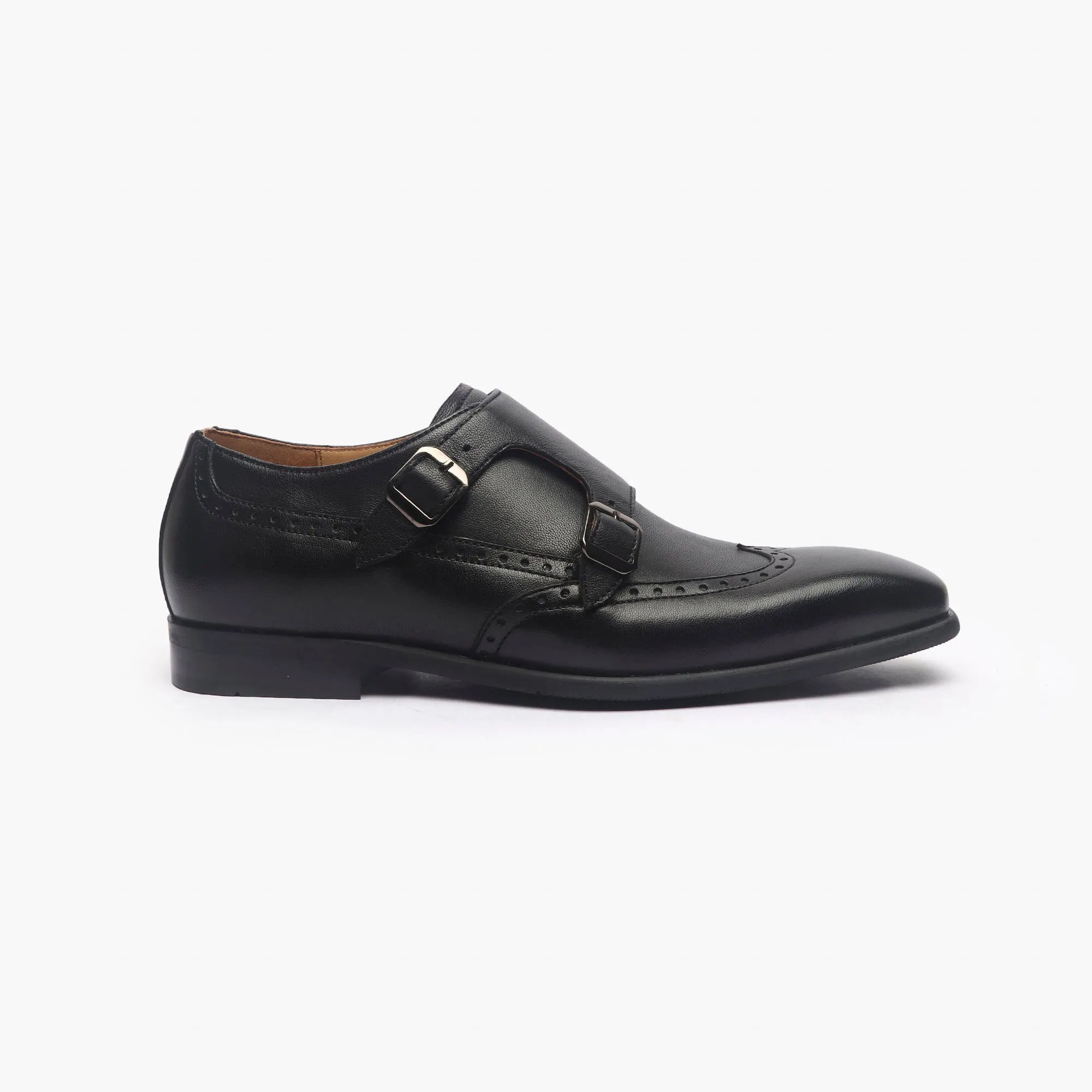 Double Buckle Monk Strap