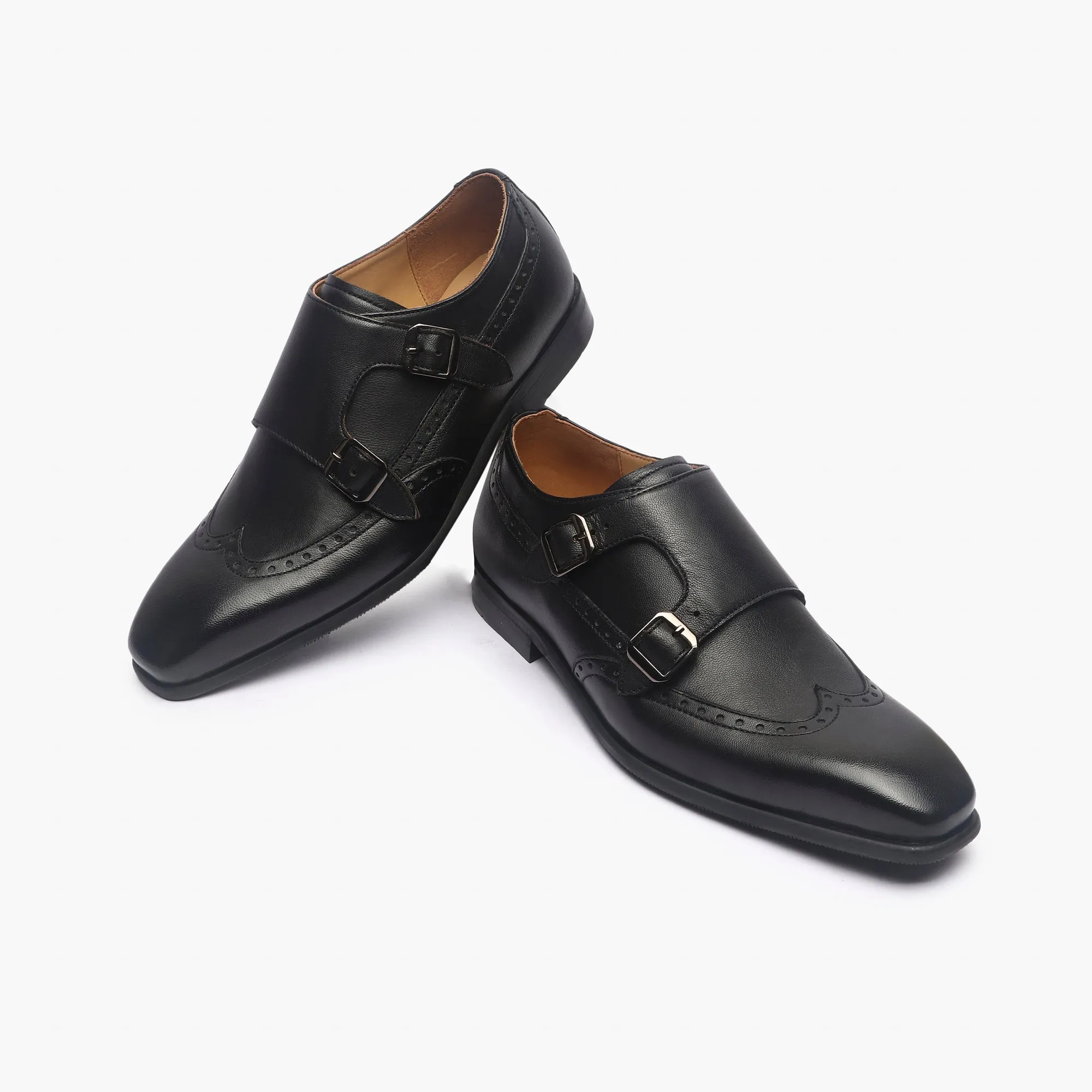 Double Buckle Monk Strap