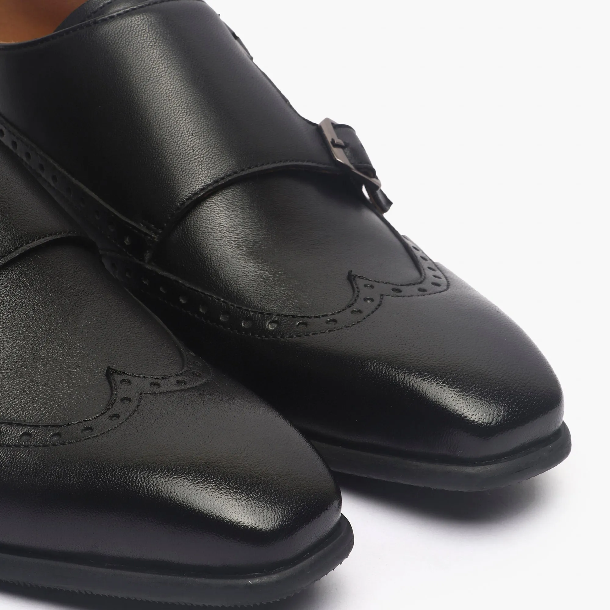 Double Buckle Monk Strap