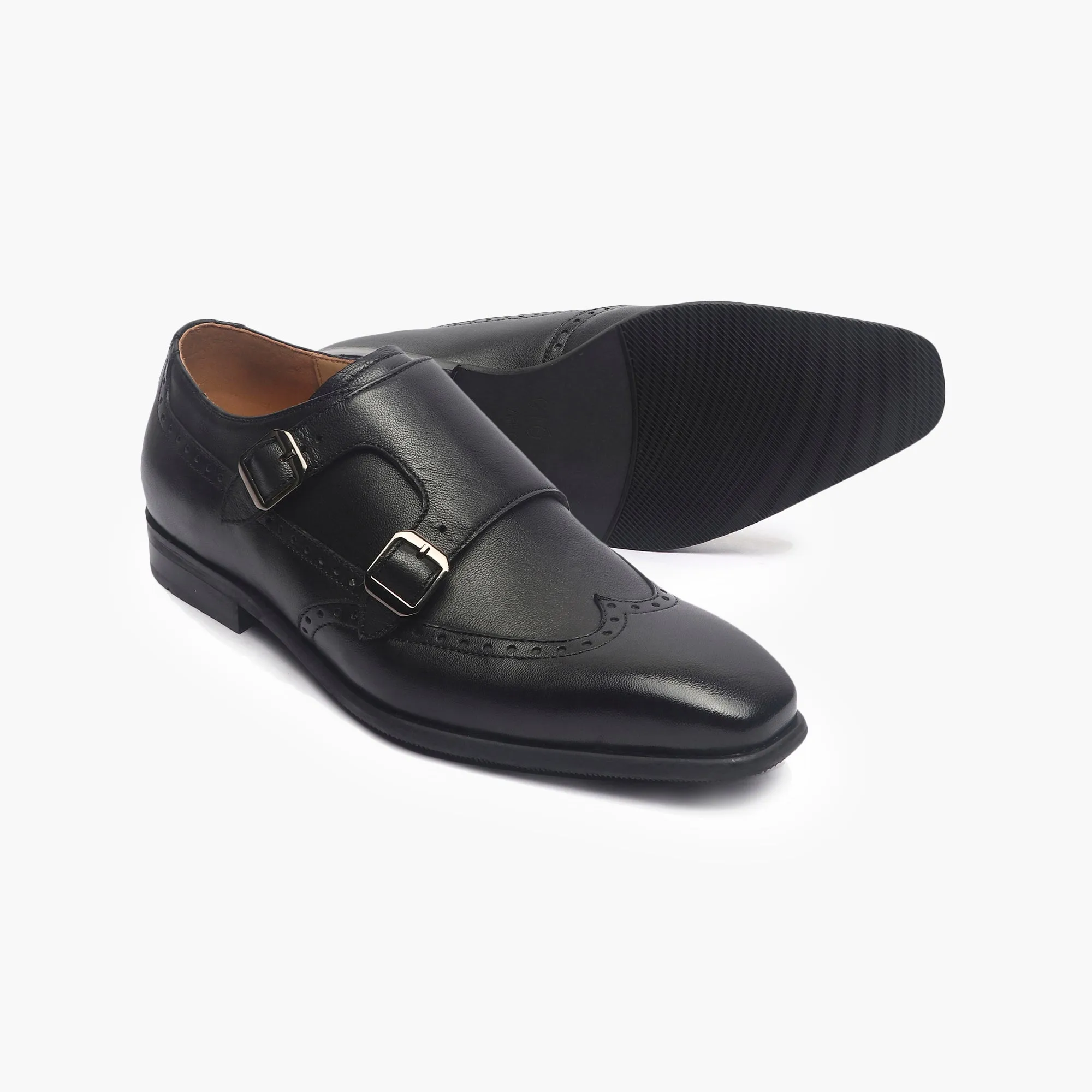 Double Buckle Monk Strap