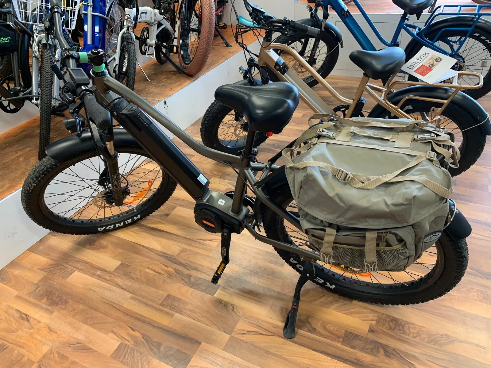 ebike Canvas Pannier Bags