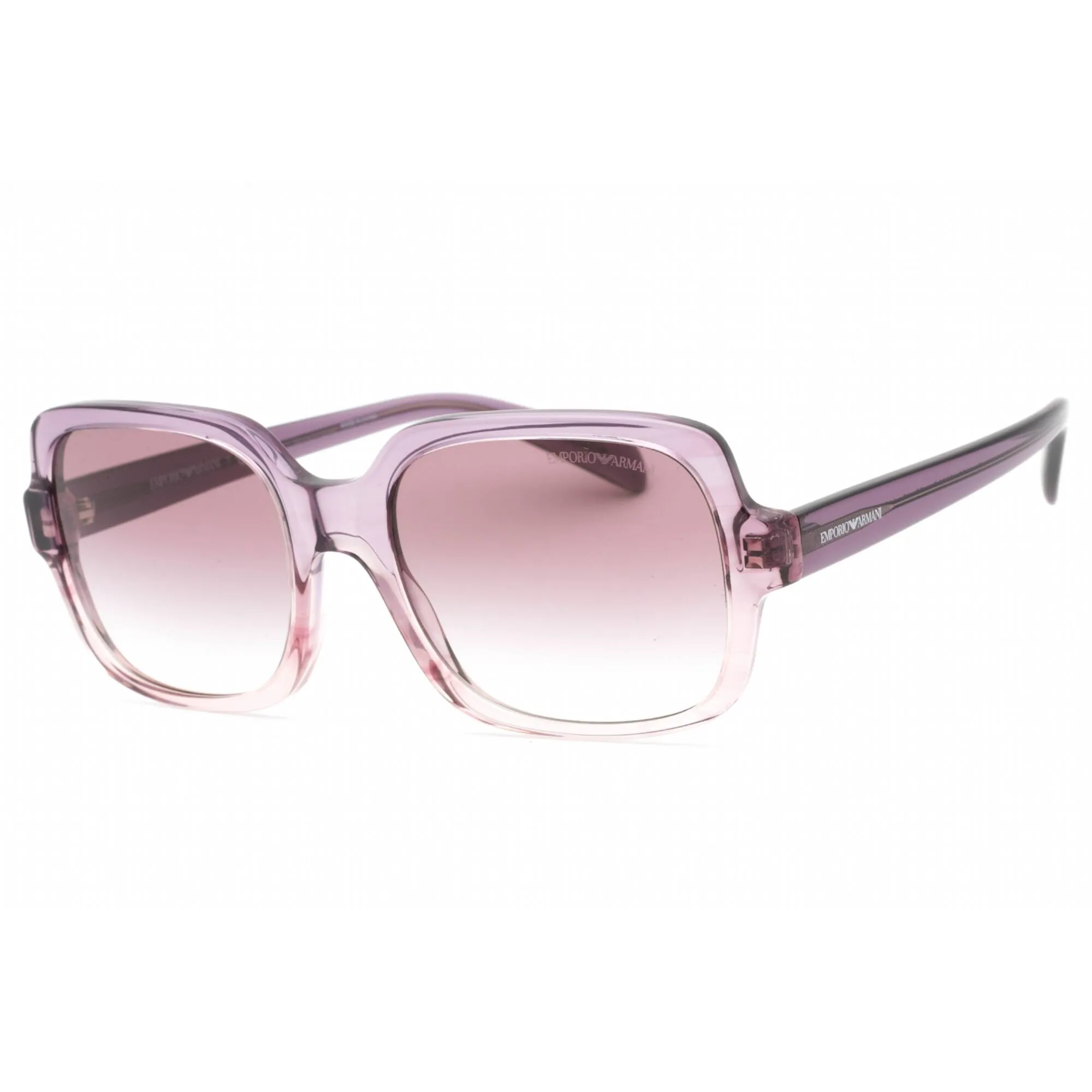 Emporio Armani Women's Sunglasses - Transparent Purple Square Frame | 0EA4195 59668H