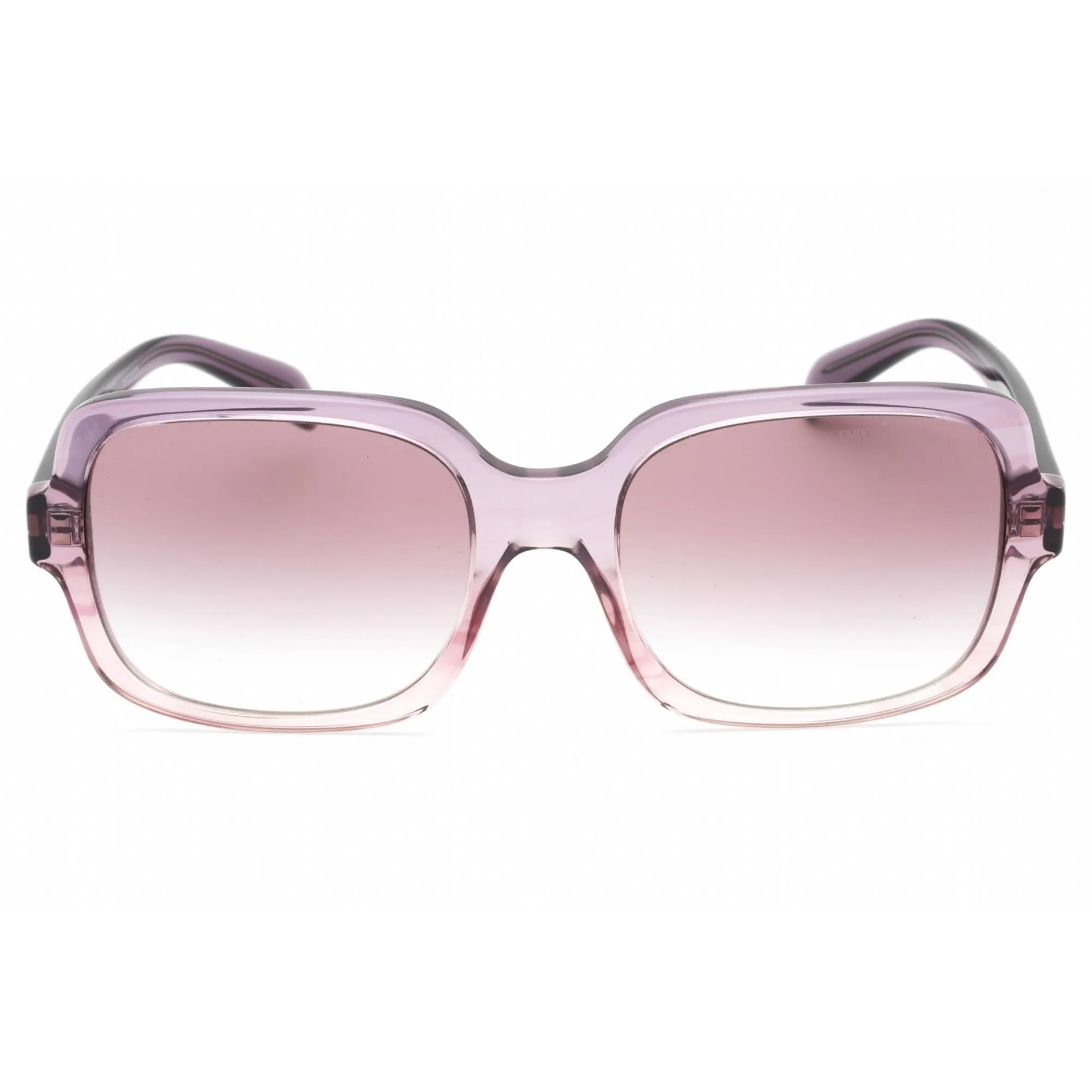 Emporio Armani Women's Sunglasses - Transparent Purple Square Frame | 0EA4195 59668H
