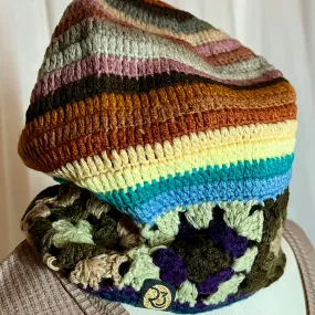 Flower Child Crochet Beanie