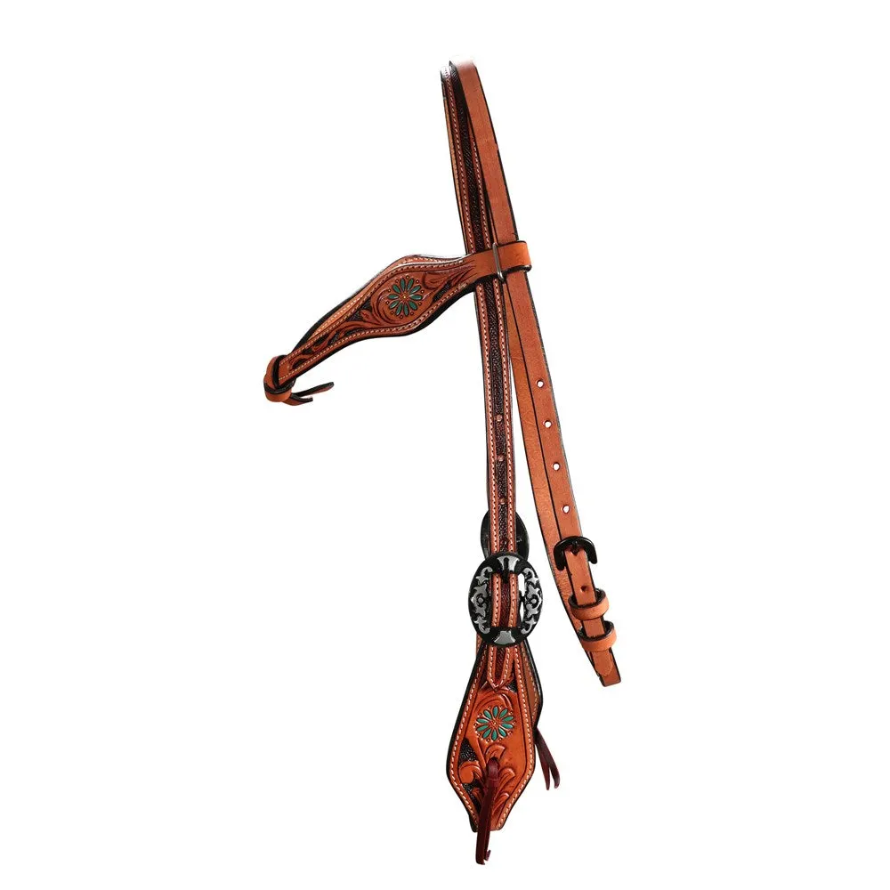 Fort Worth Iroquois Knotted Headstall