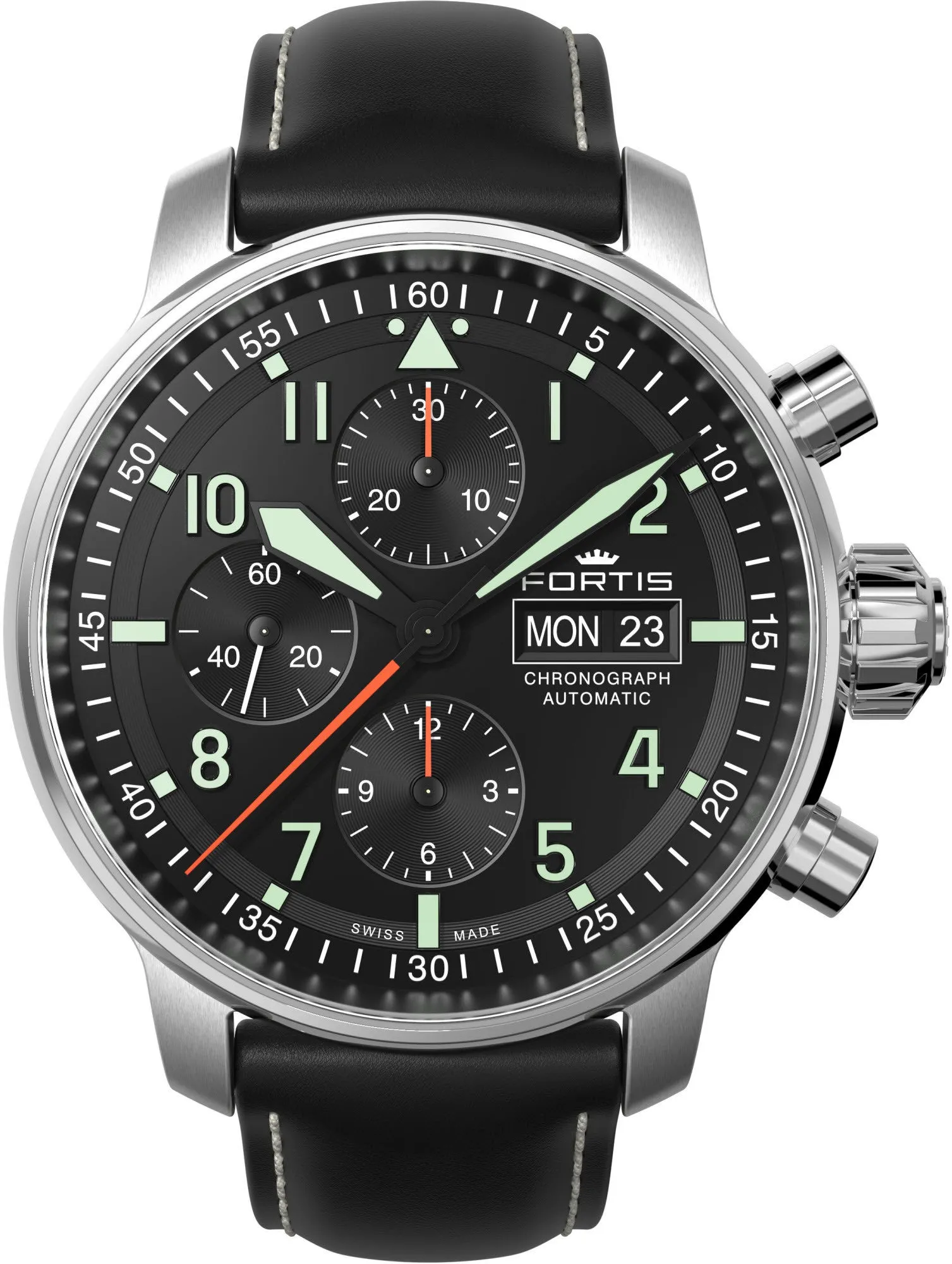 Fortis Watch Aviatis Flieger Professional Chronograph