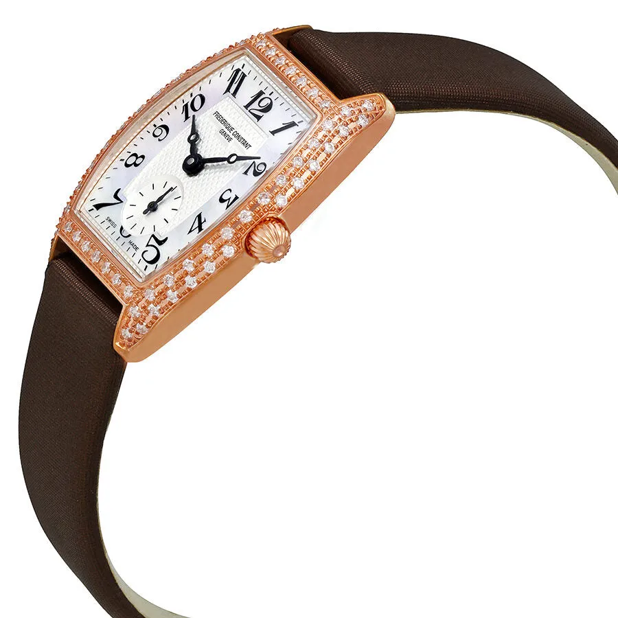 Frederique Constant Art Deco Mother of Pearl Diamond Ladies Watch 235APW1TPV24 FC-235APW1TPV24