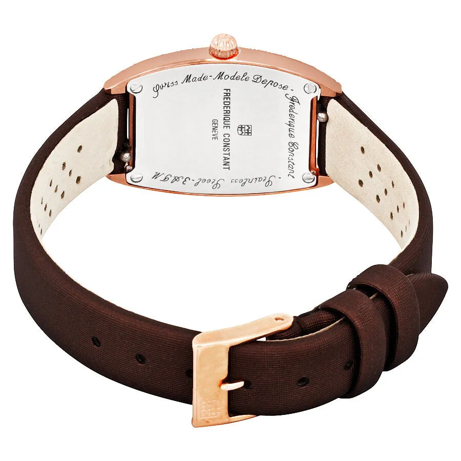 Frederique Constant Art Deco Mother of Pearl Diamond Ladies Watch 235APW1TPV24 FC-235APW1TPV24
