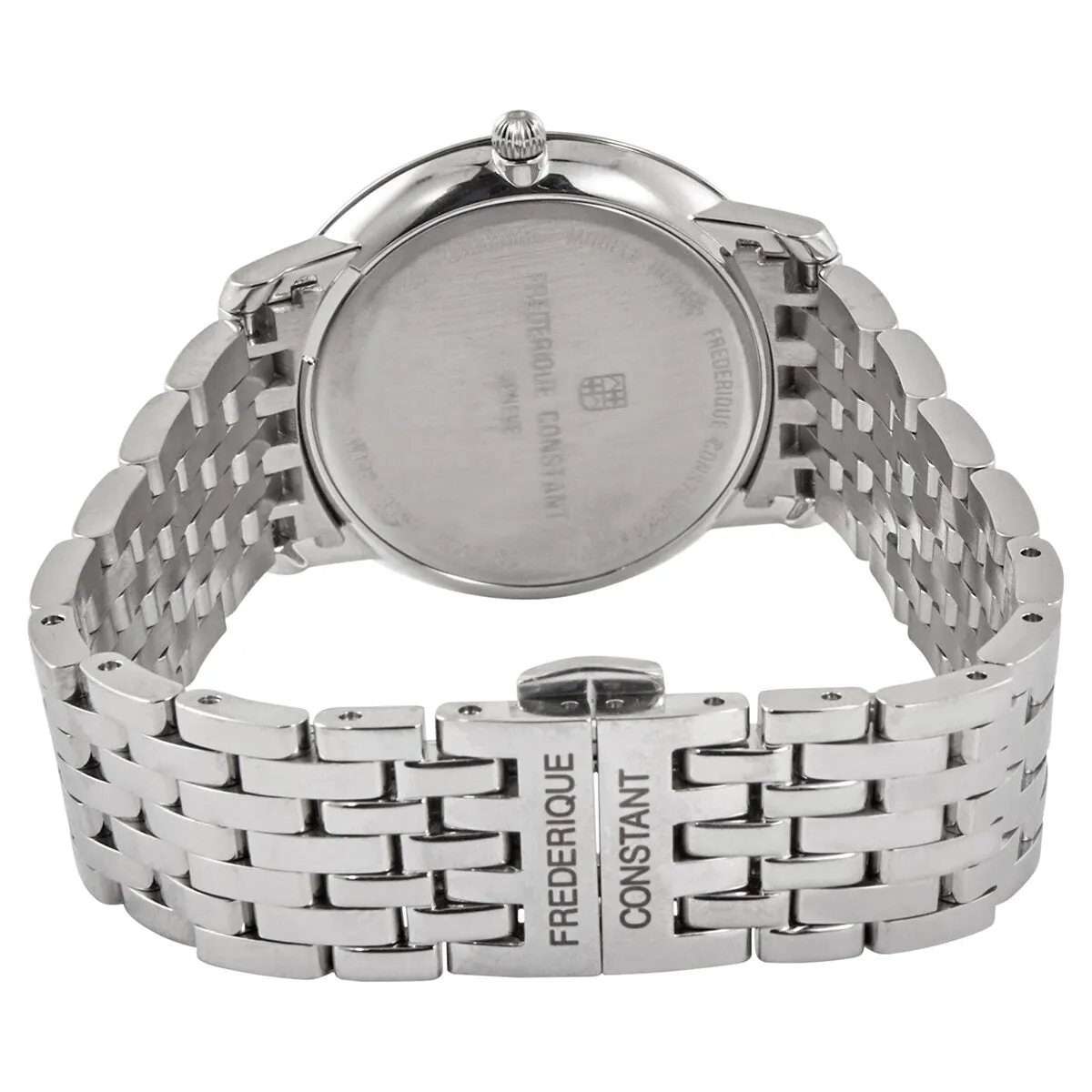Frederique Constant Classics Slimline Quartz Diamond Ladies Watch FC-220MPWD3S6B