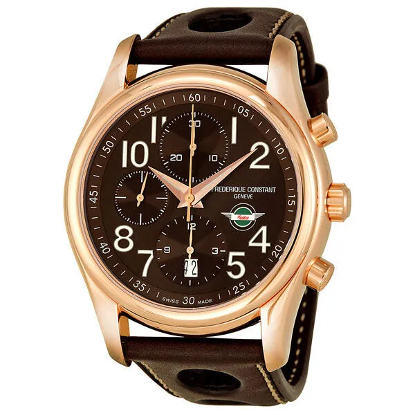 Frederique Constant Healey Chronograph Automatic Brown Dial Men's Watch 392CH6B4