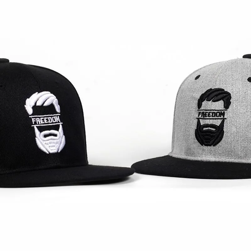 Freedom embroidery snapback baseball cap / Rock Style caps for men & women