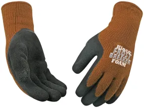 Frost Breaker 1787-S High-Dexterity Protective Gloves, Men's, S, 11 in L, Regular Thumb, Knit Wrist Cuff, Acrylic, Brown :PR: QUANTITY: 1
