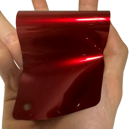 Gloss Metallic Raspberry Red Vinyl Wrap