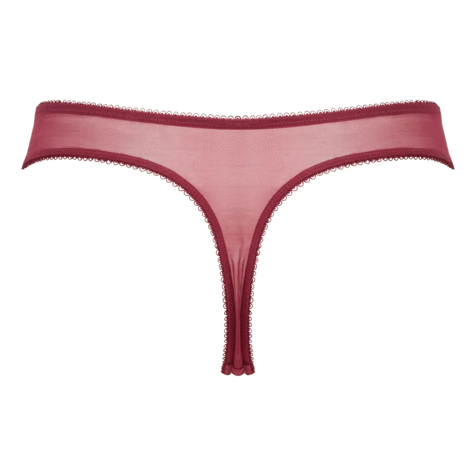 Gossard Superboost Lace Thong Panty Cranberry/Raspberry Sorbet