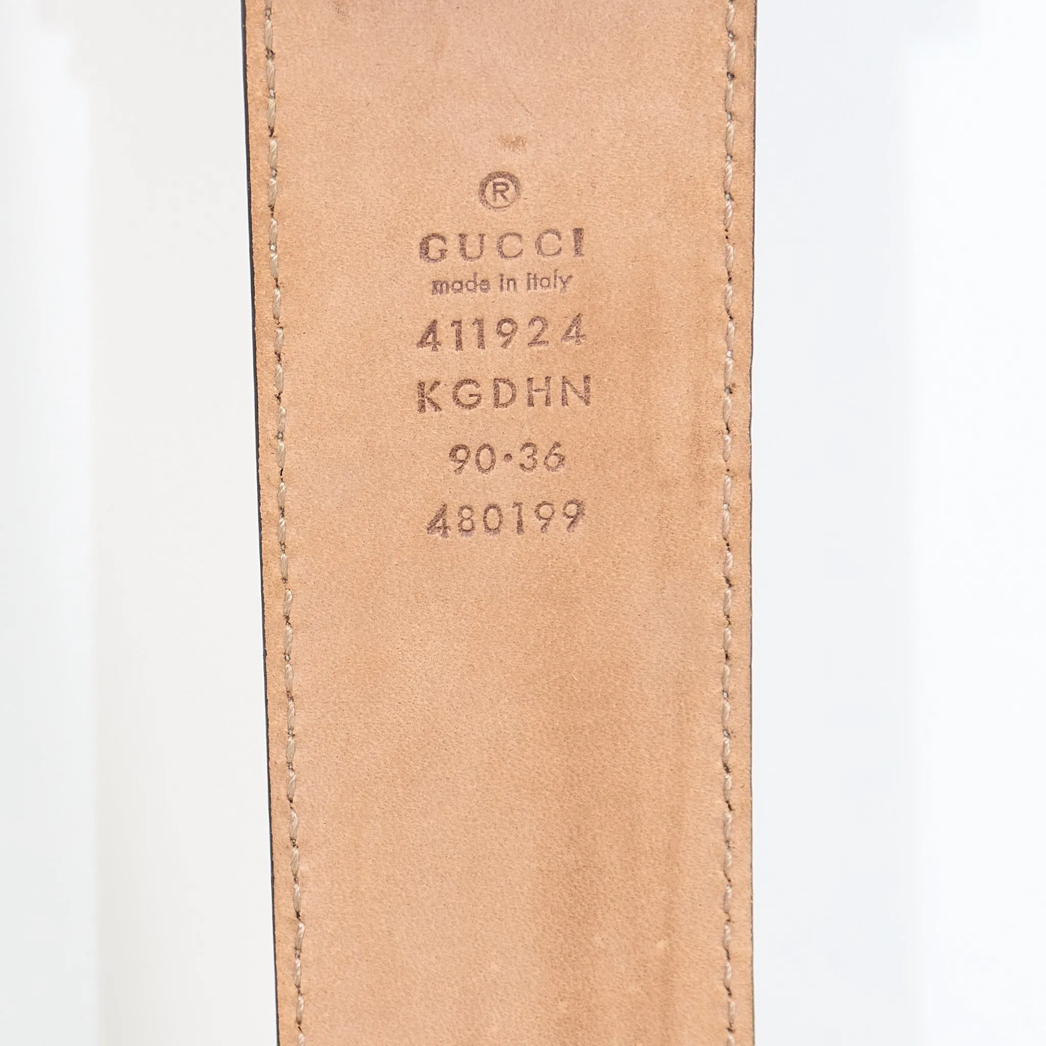 Gucci GG Supreme Belt with G Buckle