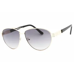Guess Factory Women's Sunglasses - Gold Metal Full Rim Frame | GF0414 32B