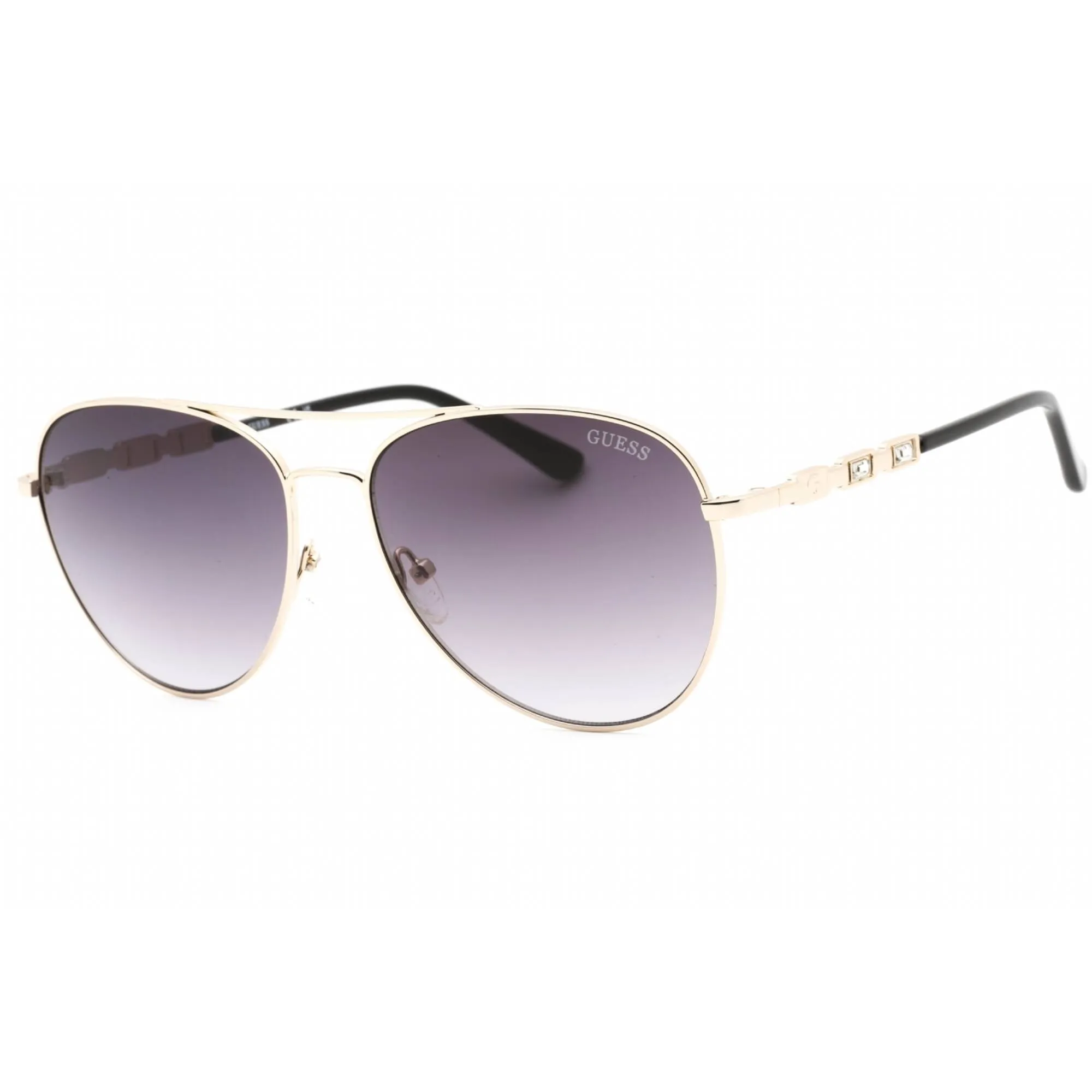 Guess Factory Women's Sunglasses - Gold Metal Full Rim Frame | GF6143 32B