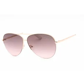Guess Factory Women's Sunglasses - Shiny Rose Gold Metal Frame | GF6126 28T