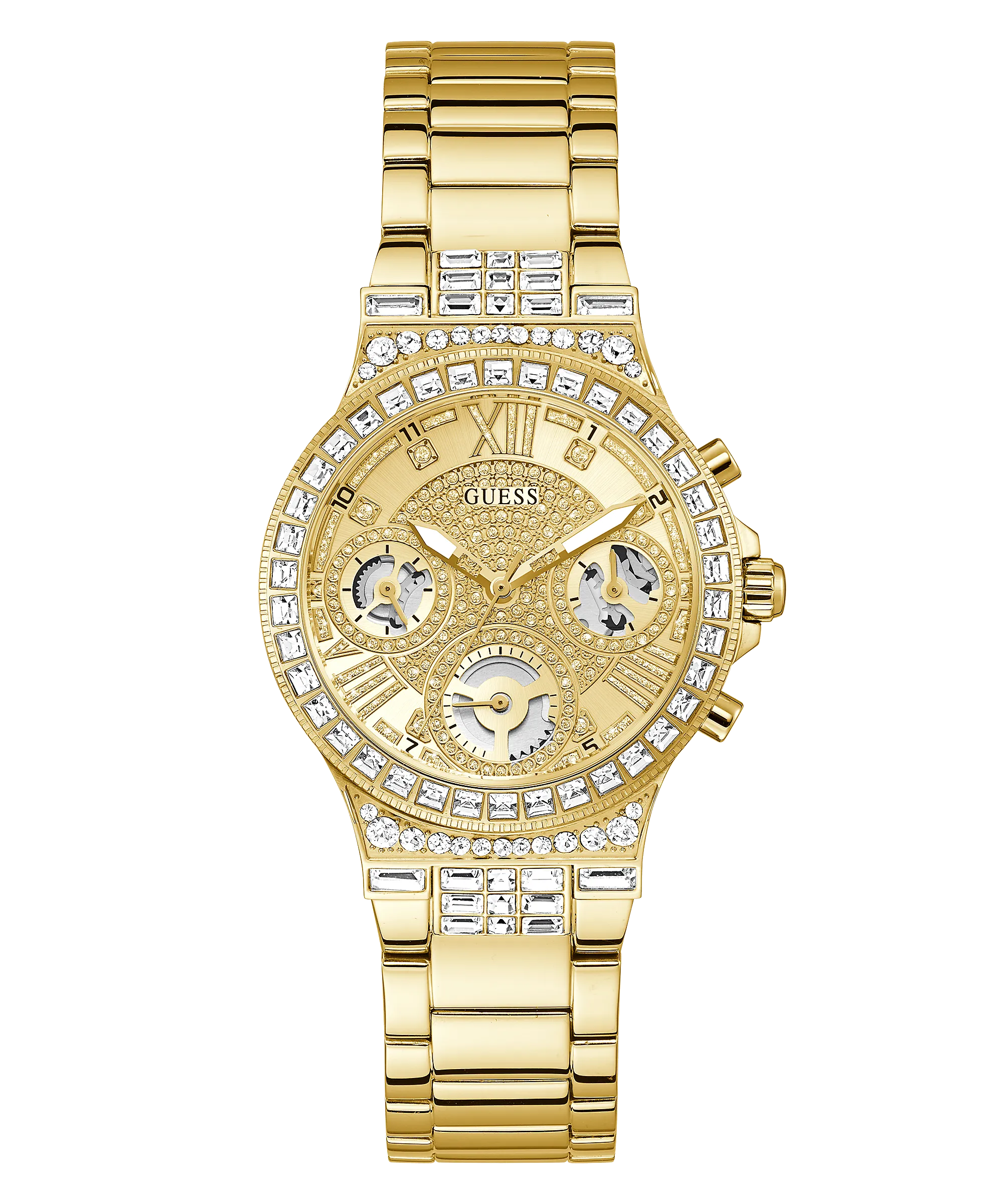 Guess Gold Glitz Dial Women's Watch GW0320L2