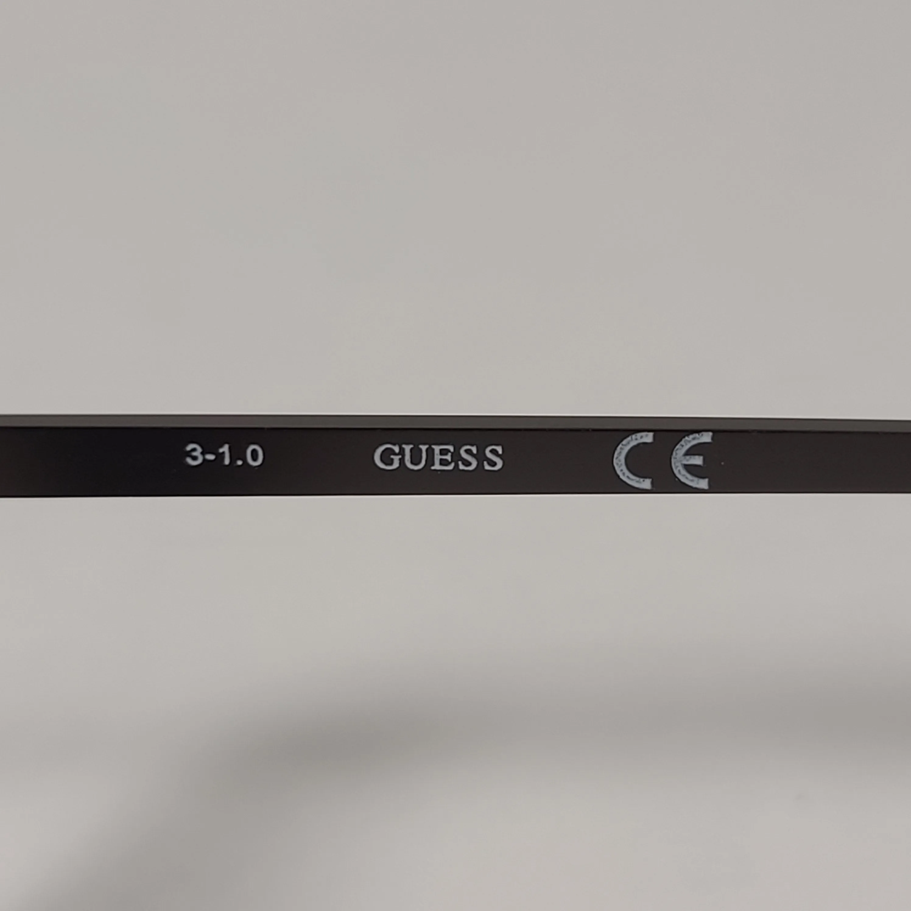 Guess Shield Aviator Sunglasses Gunmetal Frame Gray Gradient Lens GF0199 09B