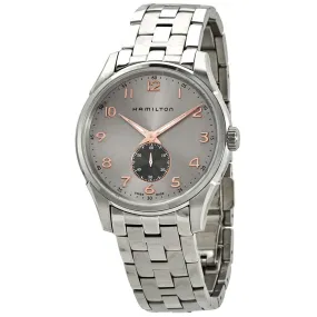 Hamilton Jazzmaster Thinline Quartz Grey Dial Men's Watch H38411180